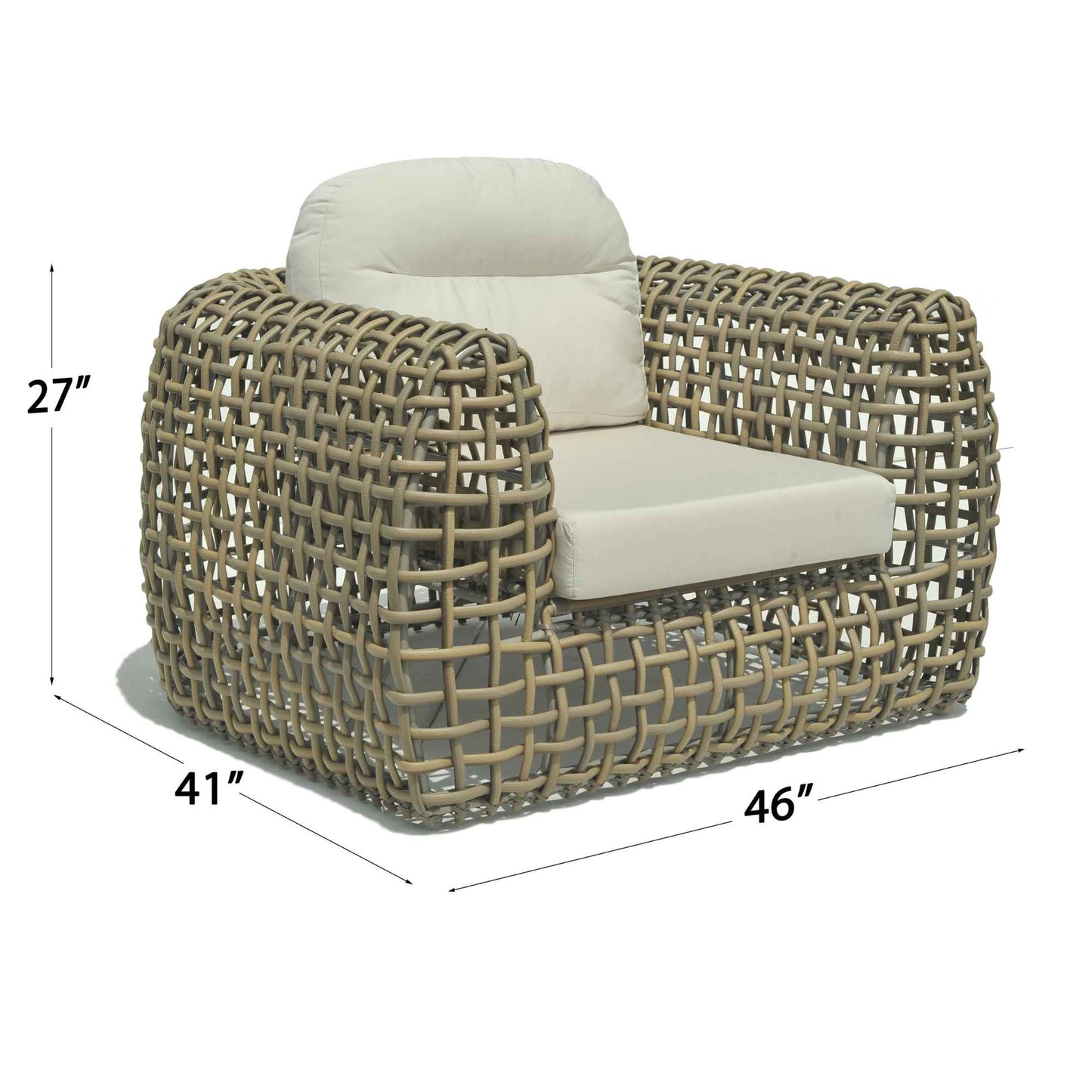 Dynasty Armchair with Sunbrella Cushion