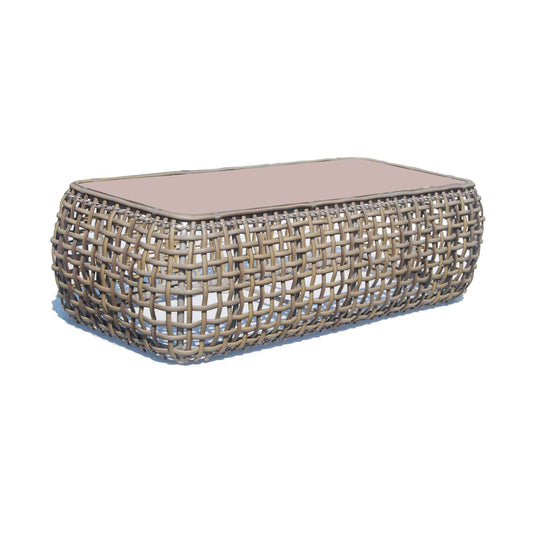 Dynasty Coffee Table with Glass