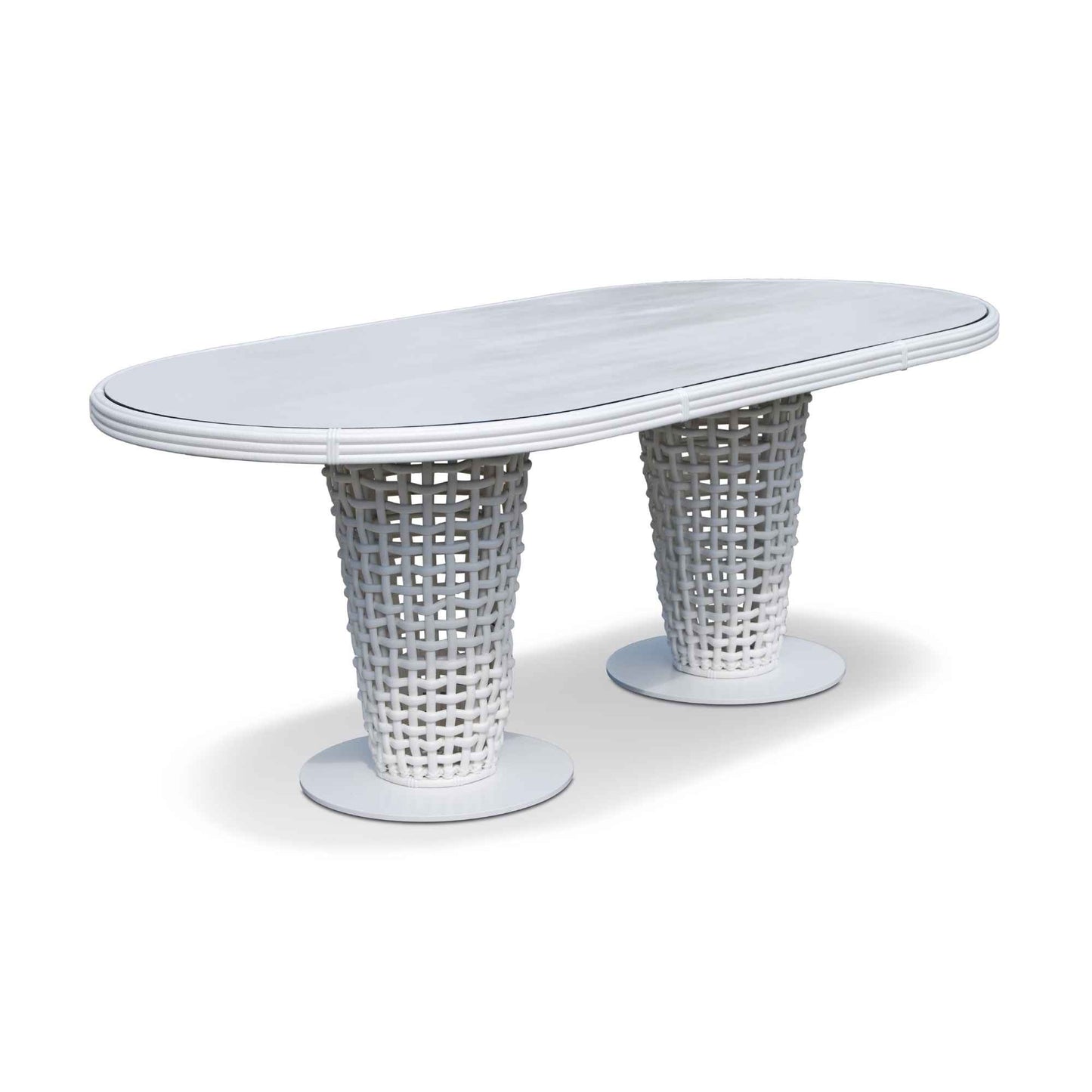 Dynasty 7-Piece Dining Set with Sunbrella Cushion