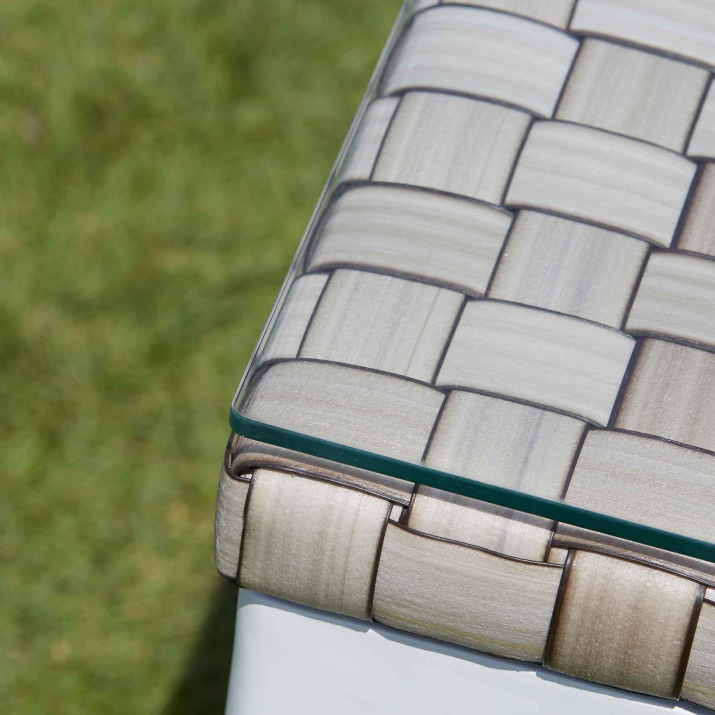 Brafta Rectangular Table with Glass