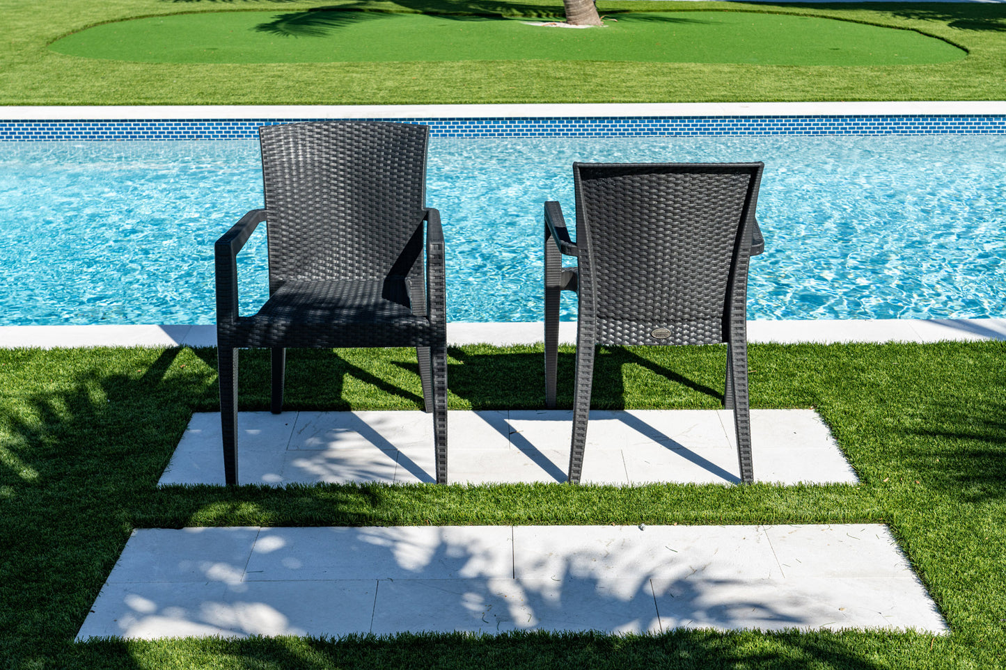 Montana Set of 2 Stackable Armchair-Anthracite