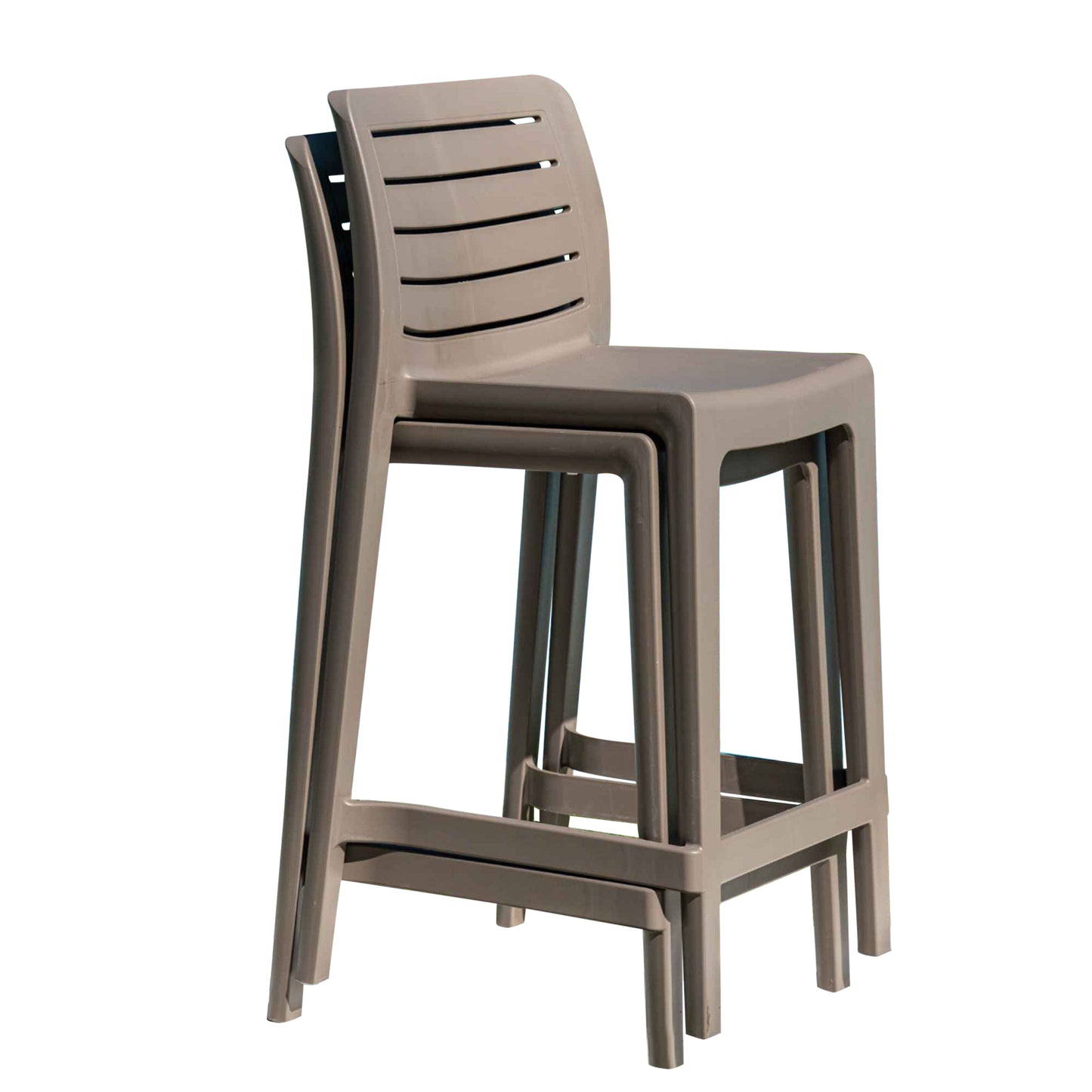 Leva Set of 2 Counterstools - Cappucino