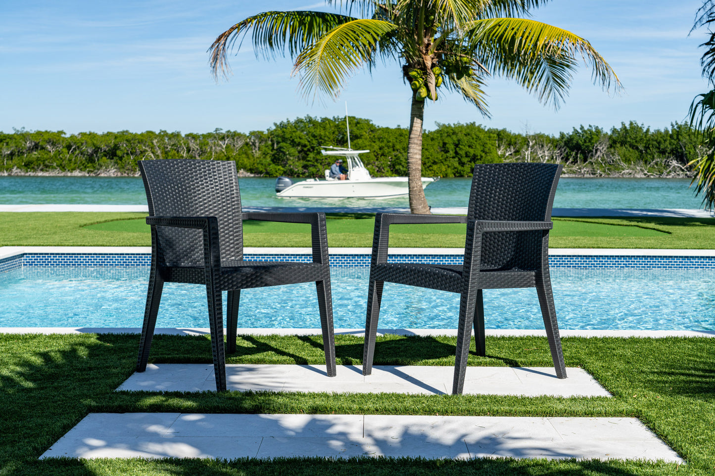 Montana 5-Piece Dining Set-Anthracite